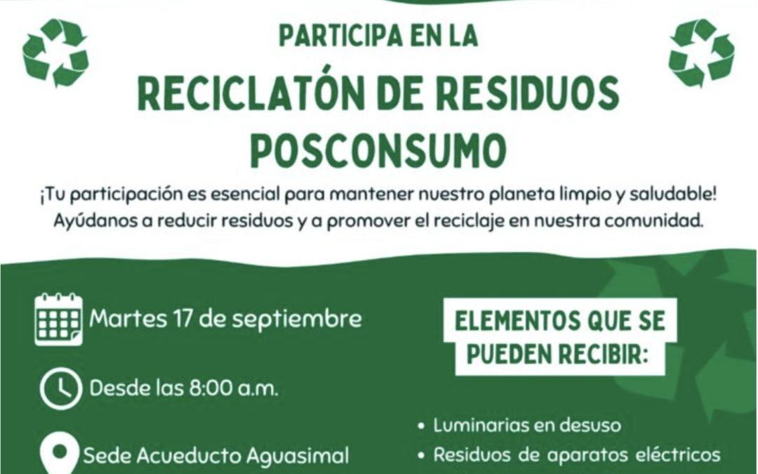 Reciclatón Residuos Postconsumo