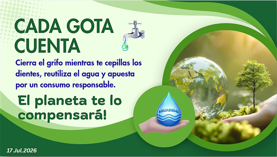 Campaña – Cada gota cuenta